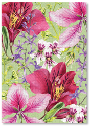 MasterPiece luxury wooden puzzle of Libby Bell watercolour artwork of fruits, bees and butterflies.