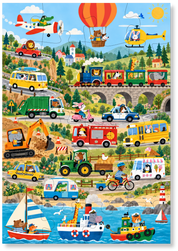 On The Move Kids Puzzle