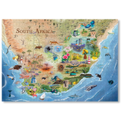 South Africa is a MasterPiece wooden jigsaw puzzle that brings together the landscapes, wildlife and iconic landmarks that make our country so special. From waves to wild bushveld to colourful flora and familiar scenes, each detail celebrates the richness of Mzansi. This is home.
