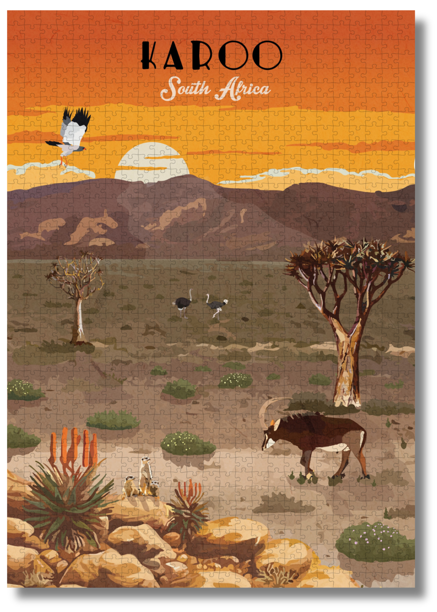 Karoo by Roam Travel Poster Co.