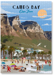 Camps Bay by Roam Travel Poster Co.