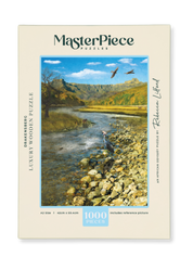 Drakensberg is a MasterPiece wooden jigsaw puzzle from the African Odyssey poster series designed to showcase Africa’s most iconic natural wonders. The Drakensberg Amphitheatre, located in KwaZulu-Natal, South Africa, stretches over 5 km and rises up to 1.2 km high. Precision-cut from 3mm thick wood and expertly printed, our MasterPiece puzzles offer a tactile and satisfying puzzling experience like no other. They are perfect for art lovers, nature enthusiasts and anyone looking for a thoughtful gift.