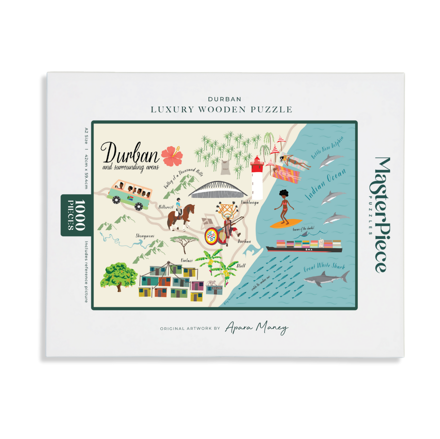 Durban by Apara Maney – MasterPiece Puzzles Durban by Apara Maney – MasterPiece Puzzles