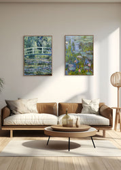 Water Lilies is a MasterPiece wooden jigsaw puzzle of one of Claude Monet’s iconic paintings. This Impressionist piece captures the tranquil beauty of his garden in Giverny. The artwork showcases a  pond filled with water lilies in soft, blended hues of blue, green and pink. 

Precision-cut from 3mm wood and expertly printed, our MasterPiece puzzles offer a tactile and satisfying puzzling experience like no other. They are perfect for classic art lovers and anyone looking for a thoughtful gift.