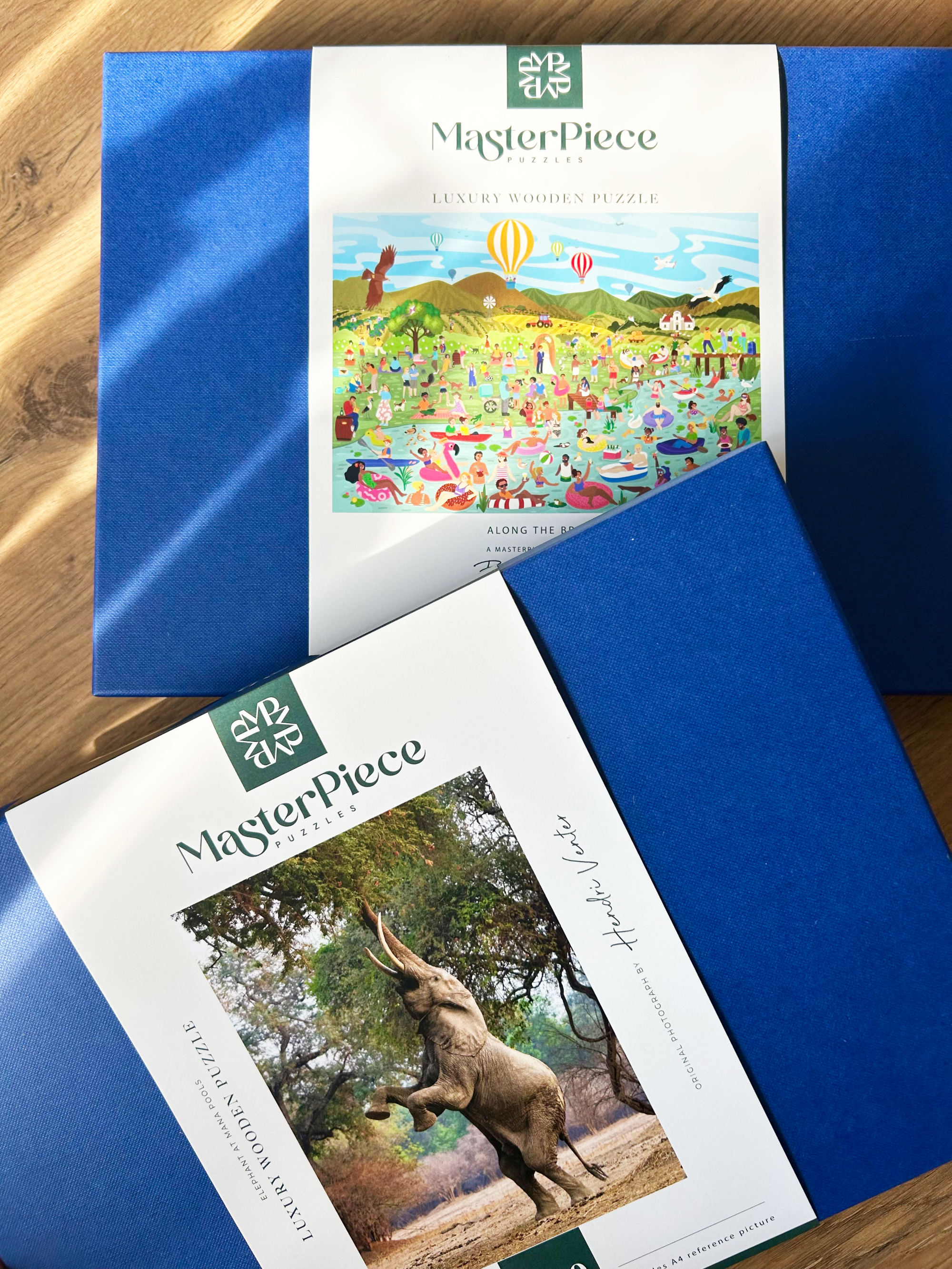 A MasterPiece Original luxury wooden puzzle of the Breede river and winelands in in the Western cape. Illustrated with beautiful detail by Bianca Louise. Great for gifting.