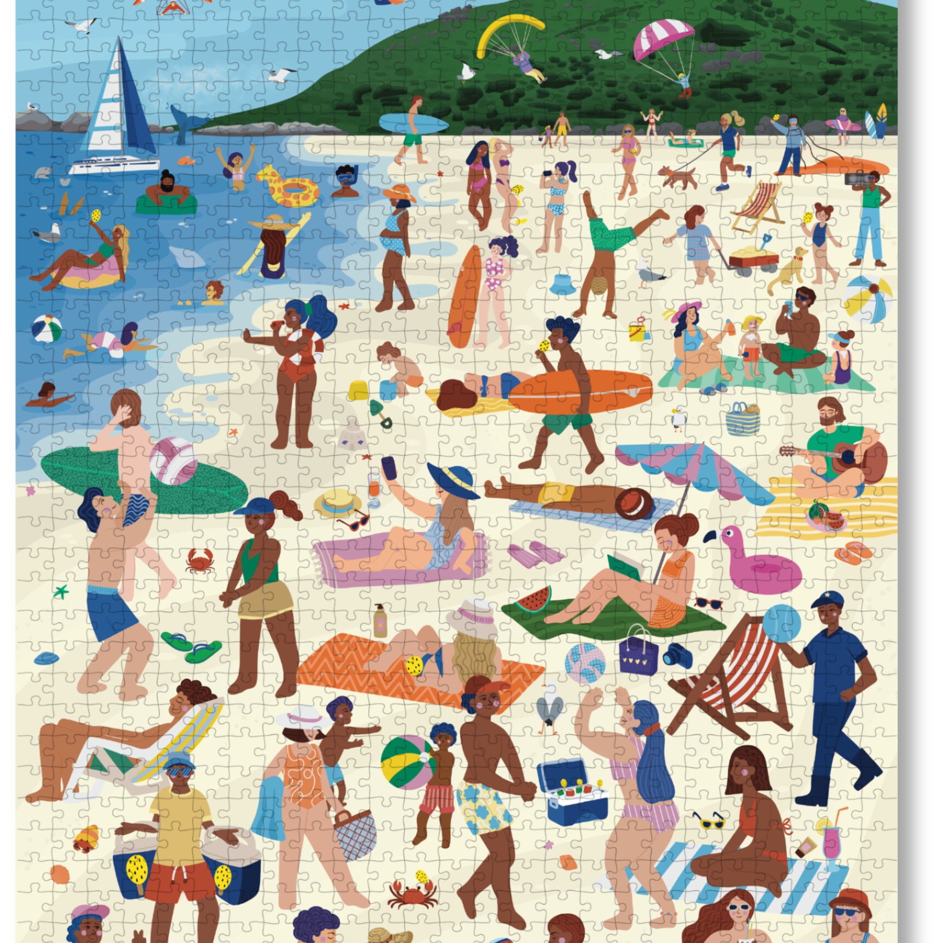 A premium wooden jigsaw puzzle that captures the energy of a sun-soaked summer day at one of Cape Towns most well known beaches. They are perfect for art lovers, proud South Africans and gift givers.