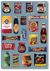 Groceries is a MasterPiece wooden jigsaw puzzle that features a lively acrylic artwork of a colourful array of beloved South African foods, from snacks to staples. Precision-cut from 3mm thick wood and expertly printed, our MasterPiece puzzles offer a tactile and satisfying puzzling experience like no other. They are perfect for proud South Africans, puzzle enthusiasts and anyone looking for a thoughtful gift. 