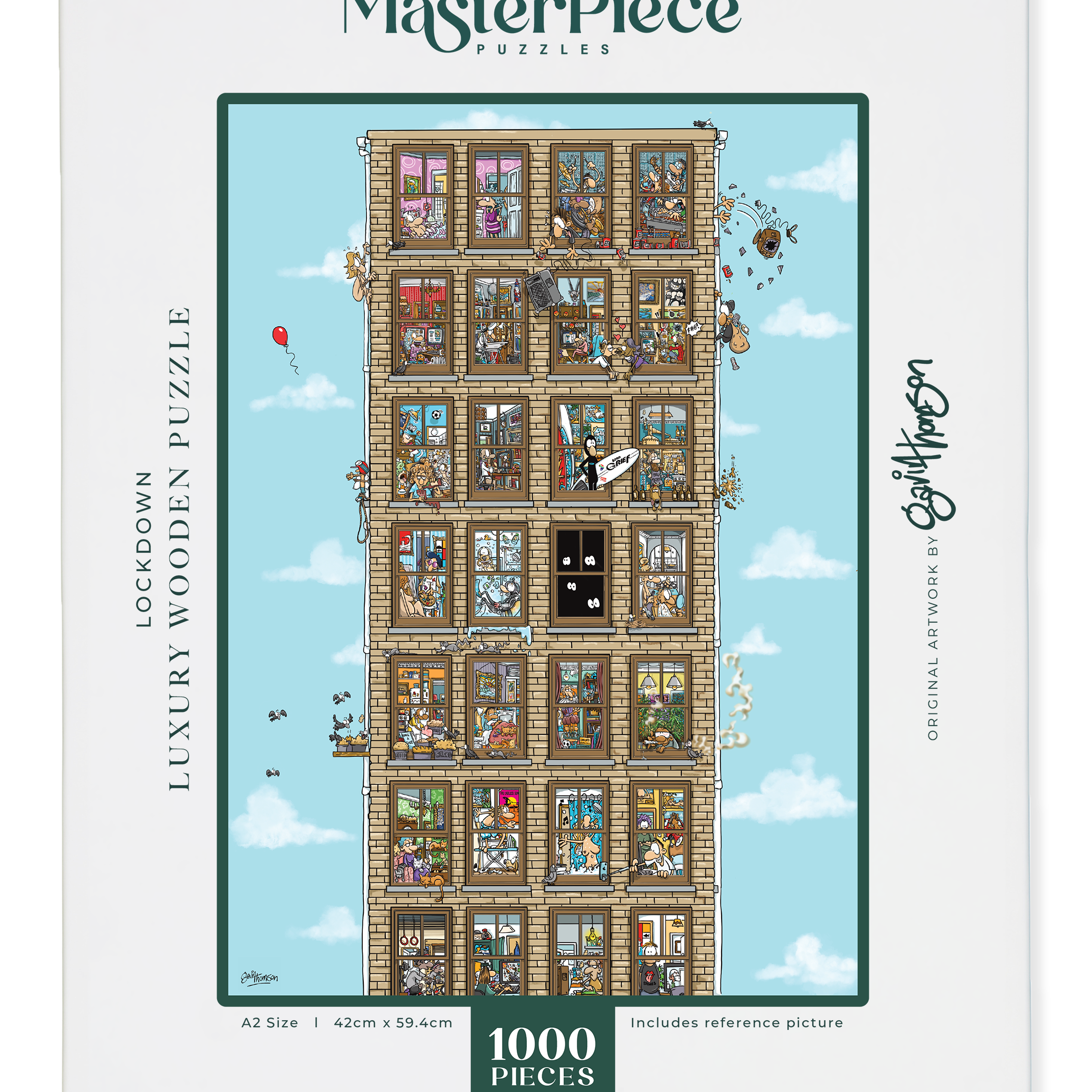 Lockdown is a MasterPiece wooden jigsaw puzzle that highlights a chapter none of us will ever forget! We ran laps around our homes, brewed our own beer and baked questionable bread. Precision-cut from 3mm thick wood and expertly printed, our MasterPiece puzzles offer a tactile and satisfying puzzling experience like no other. They are perfect for proud South Africans, art lovers and anyone looking for a thoughtful gift.