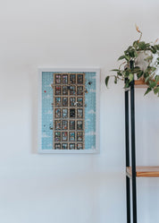 Framed Lockdown by Gavin Thomson MasterPiece 3mm wooden puzzle.