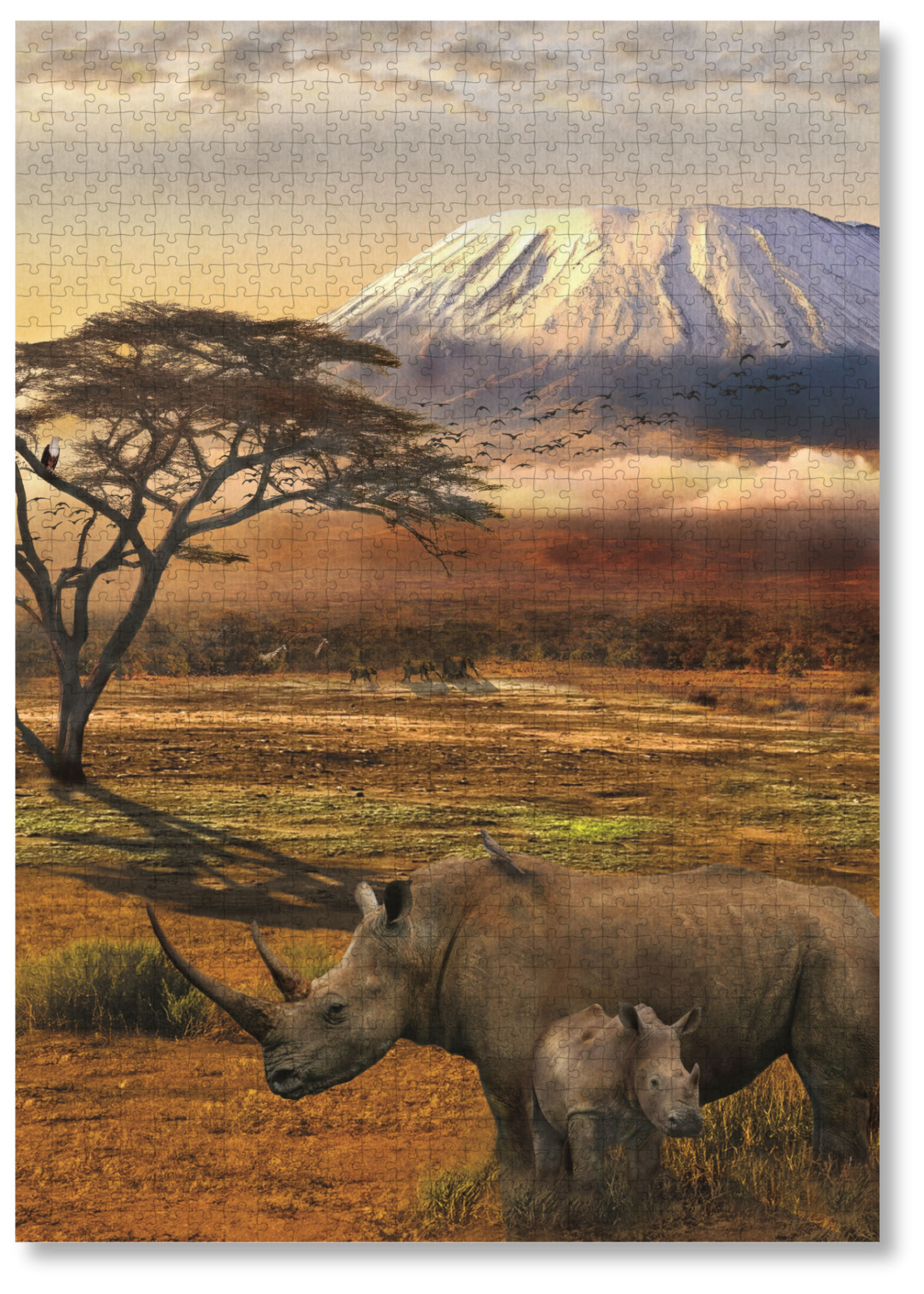people　カジトリ　 Mount Kilimanjaro African Odyssey – MasterPiece Puzzles
