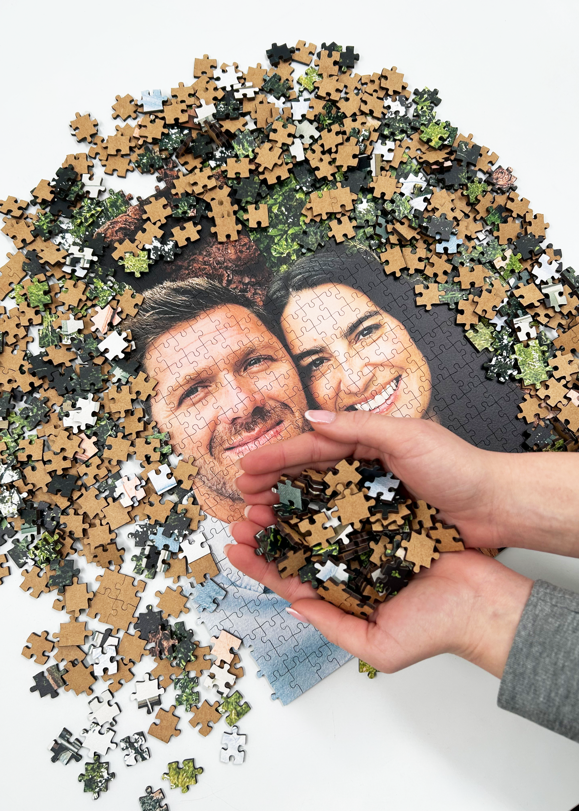 Luxury wooden custom puzzle. Great customizable gifts!